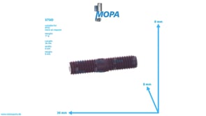 STIFTSCHRAUBE - 000835008061 passend für MTU Motoren