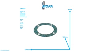 DICHTUNG - 5552031780 passend für MTU Motoren