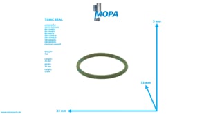 RUNDDICHTRING - 01164124 passend für MWM & Deutz Motoren