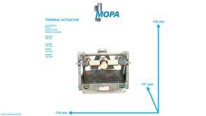 THERMOSTATEINSATZ - 0032035875 passend für MTU Motoren