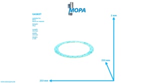 DICHTUNG - 202690175000 passend für MTU Motoren