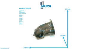 ABGASKRUEMMER - 5531422201 passend für MTU Motoren